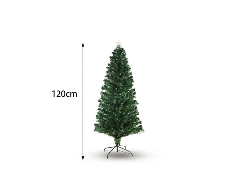Optic Fibre Christmas Tree - 4Ft/120 cm