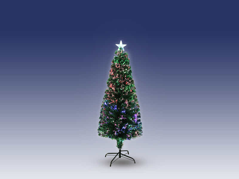 Optic Fibre Christmas Tree - 4Ft/120 cm