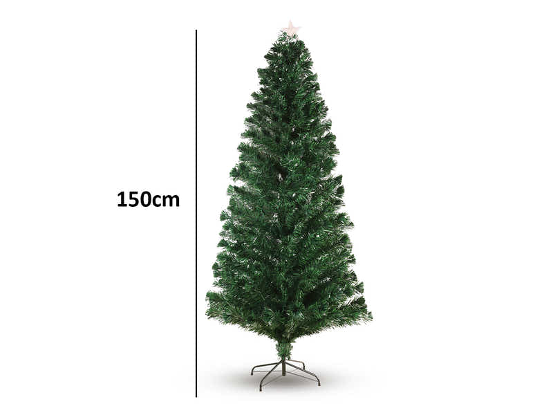 Optic Fibre Christmas Tree - 5Ft/150cm