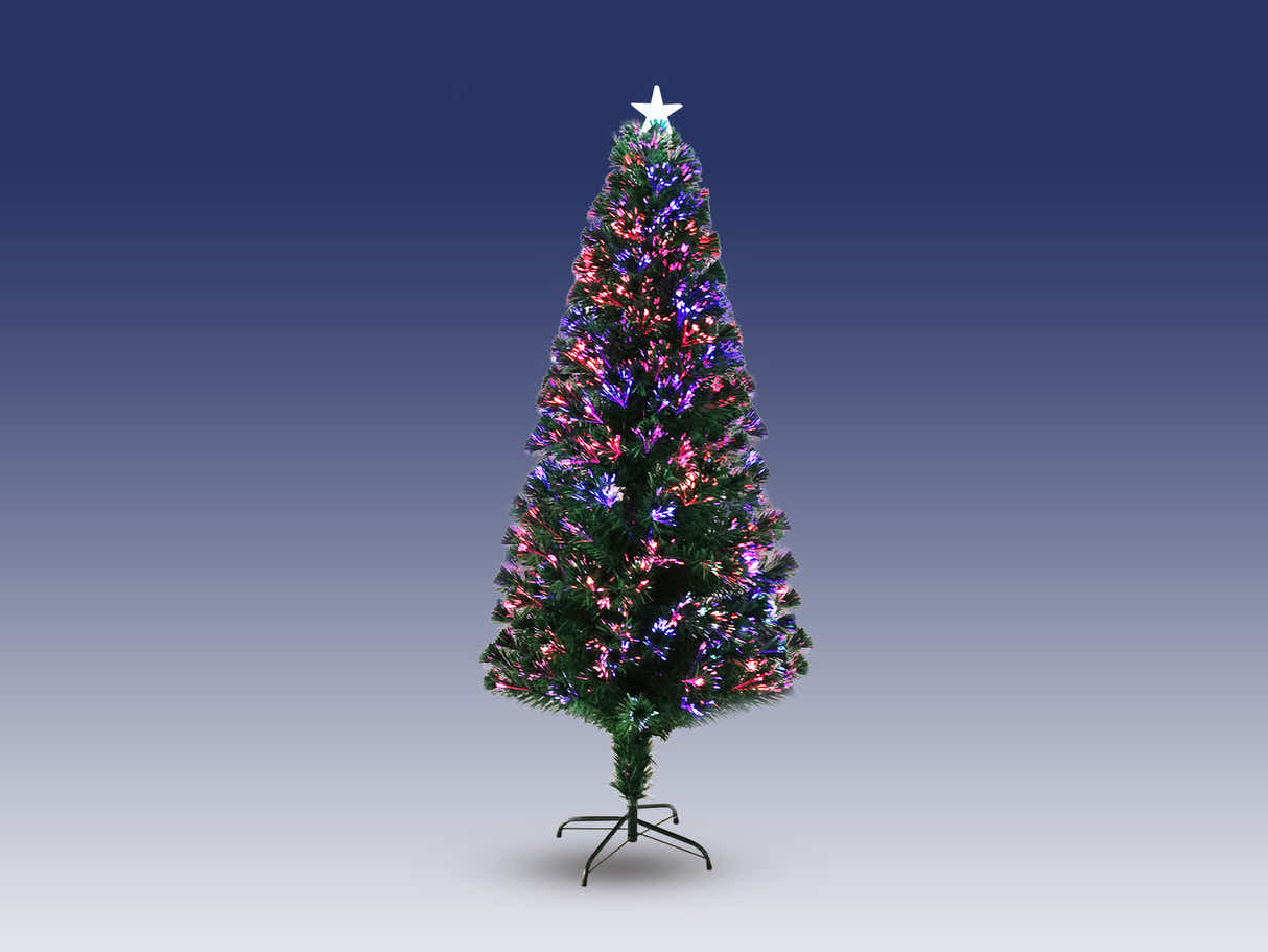 Optic Fibre Christmas Tree - 6Ft/180 cm