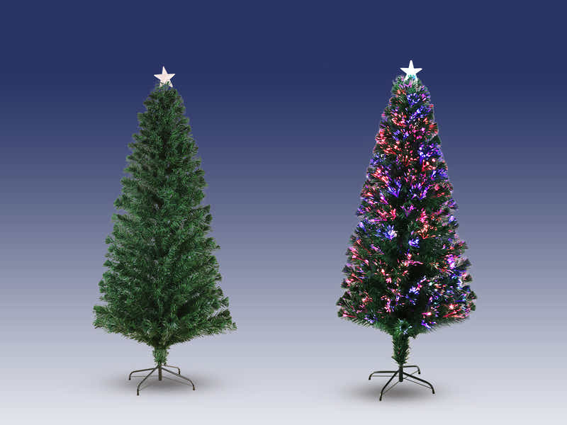 Optic Fibre Christmas Tree - 5Ft/150cm