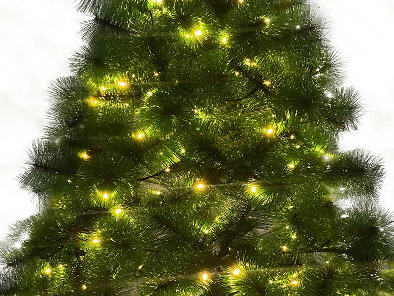 Christmas Tree with LED Lights - 5Ft/150 cm