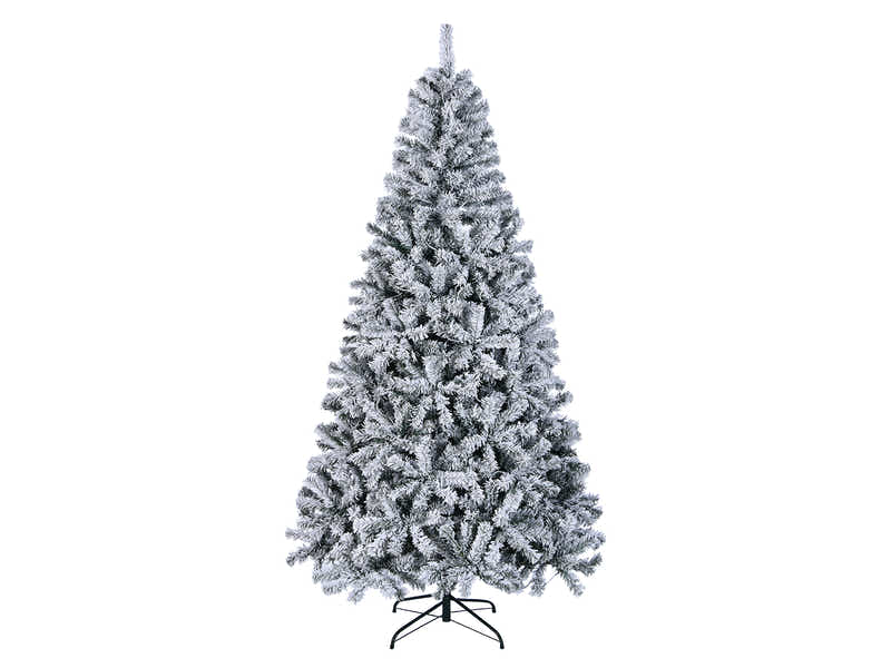Flocked PVC Christmas Tree - 7FT/210 cm