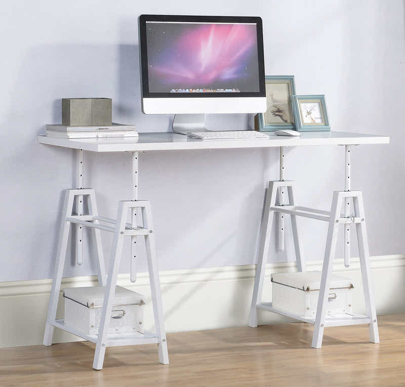 Adjustable Metal Frame Desk