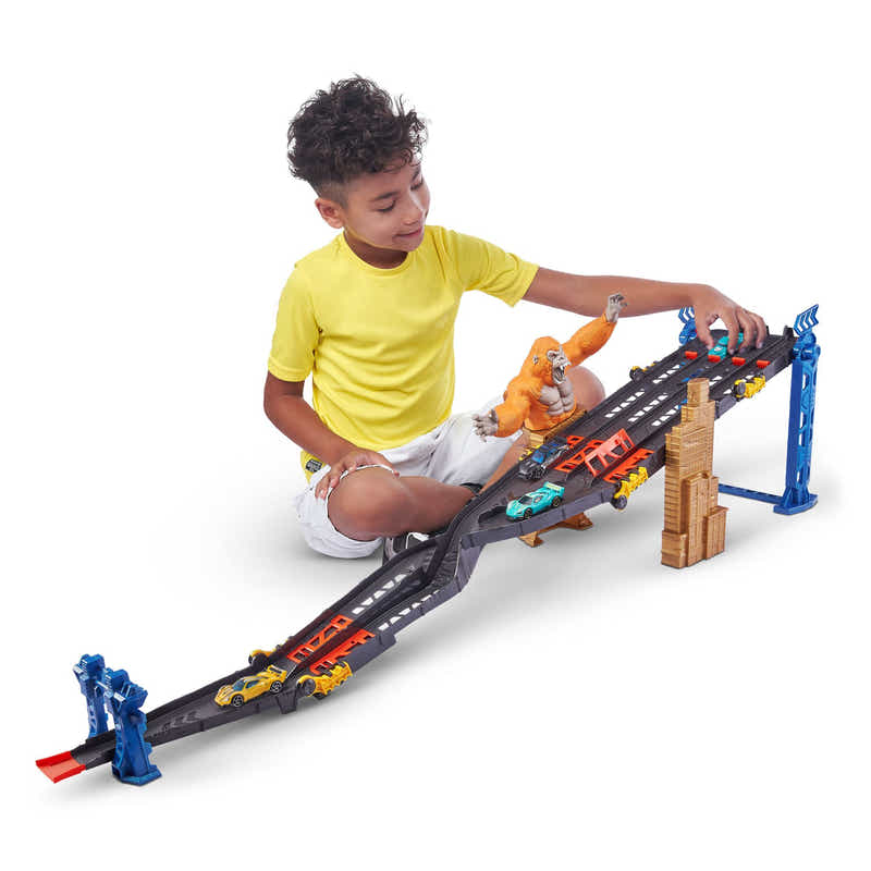 ZURU Metal Machines S1 4-Lane Trackset Gorilla