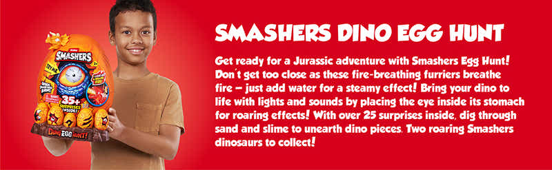 ZURU Smashers Dino Egg Hunt S1 - Epic Egg