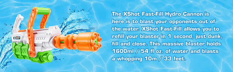 ZURU X-Shot Fast Fill Hydro Cannon