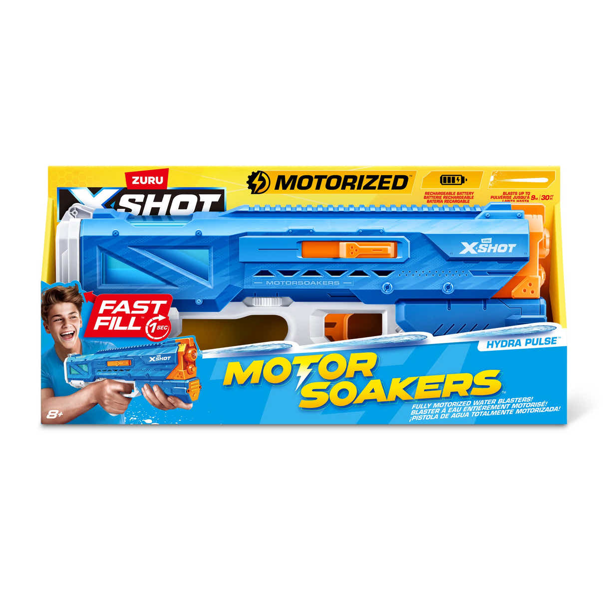Bestway Shaded Play Pool + ZURU X-Shot Water Fast-Fill Small Motor Soaker