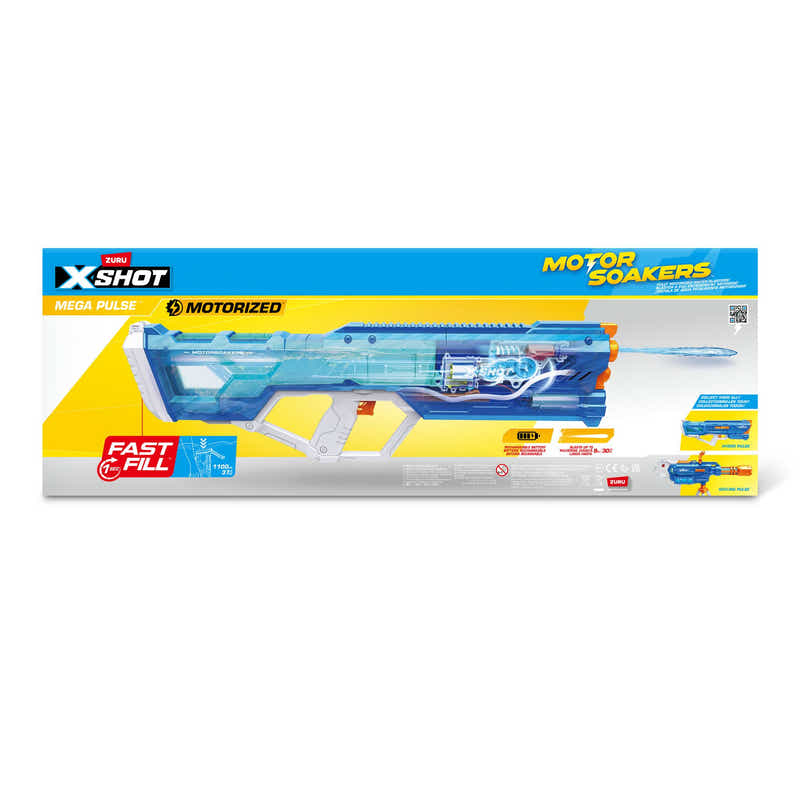 ZURU X-Shot Water Fast-Fill S1 Medium Motor Soaker