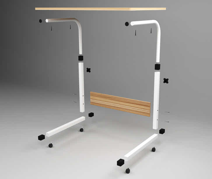 DS BS Adjustable Laptop Computer Portable Desk