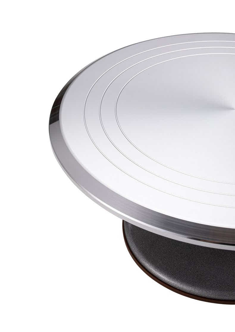 DS BS Aluminum Alloy Revolving 12 Cake Turntable