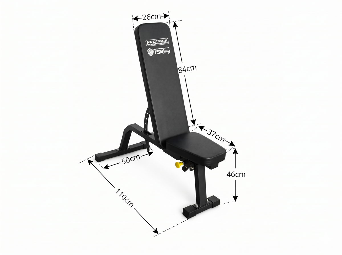 DS Heavy Duty Adjustable Weight Bench - 450 Kg