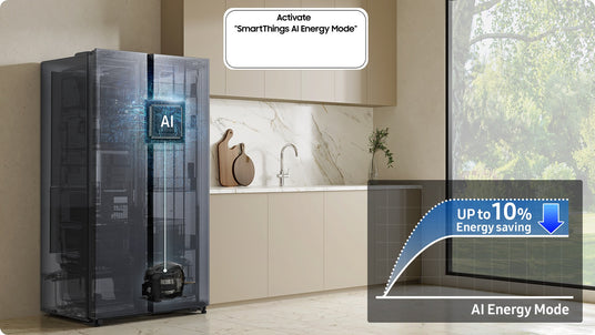Samsung 655 L Smart Side By Side Refrigerator