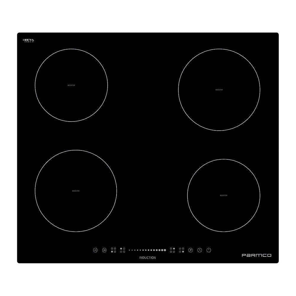Parmco COOKTOP Induction 600mm, Black, 4 Element Cooktop I Series 3