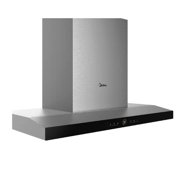 T Midea 90cm T-Shape Rangehood -Steam Wash