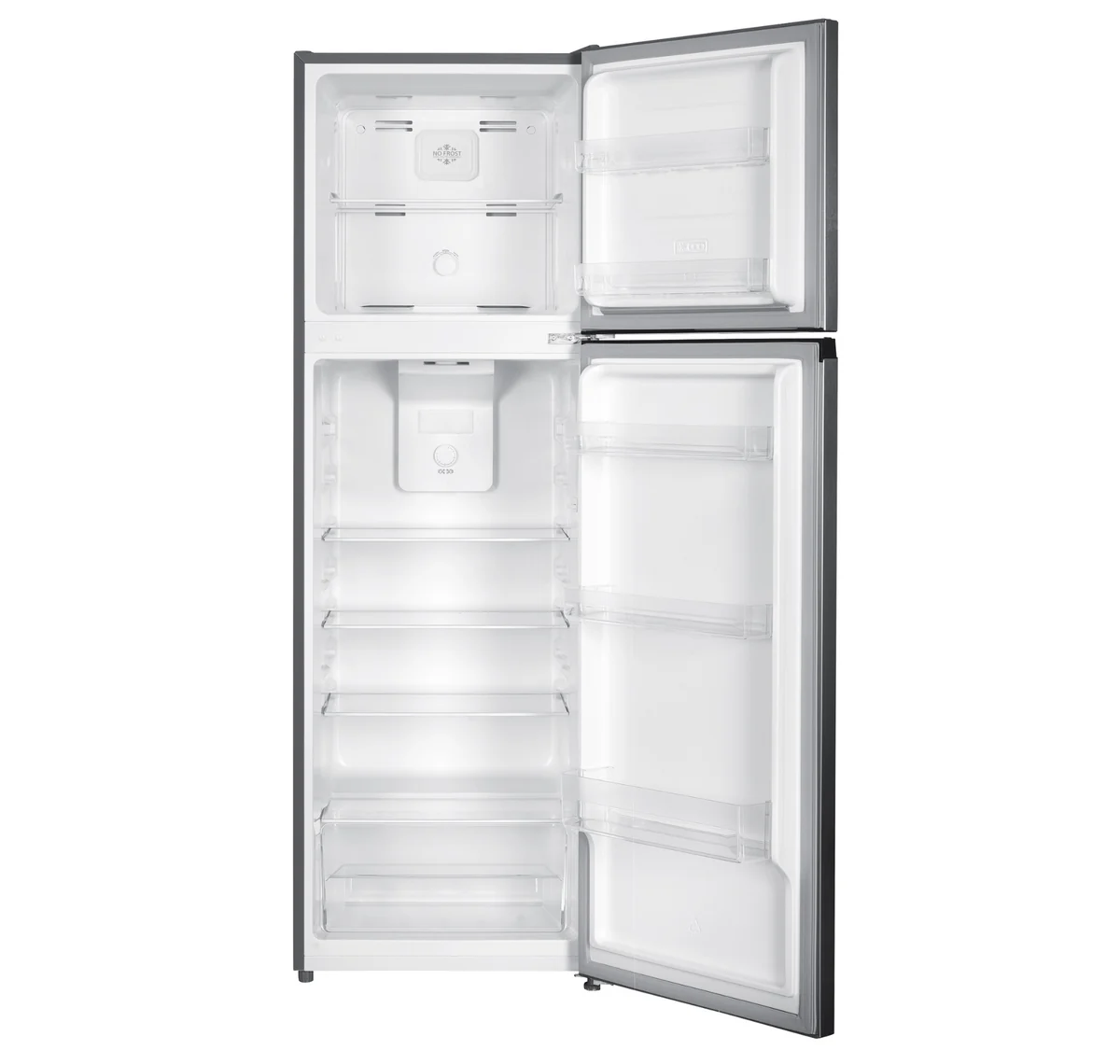T Imprasio 247L Top Mount Fridge Freezer Stainless Steel