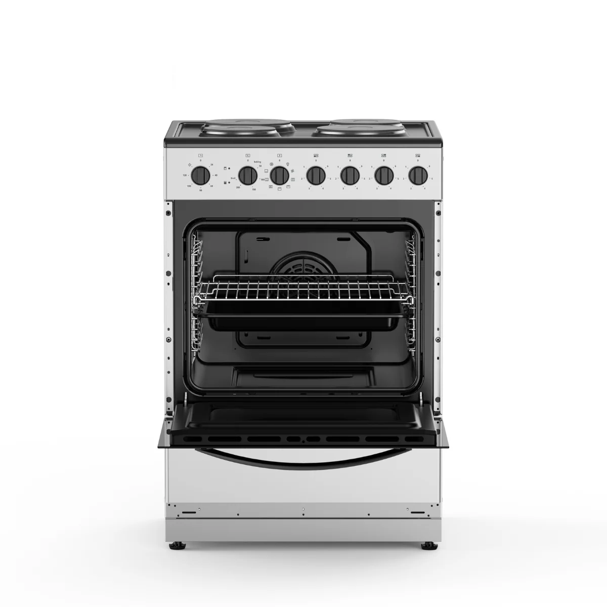 T Midea 60cm Hot Plate Cooktop Freestanding Stove