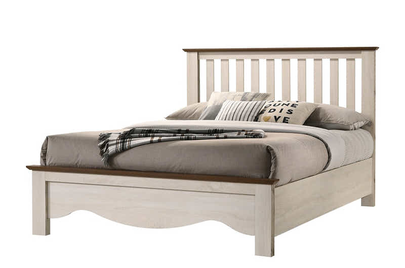 Walden Queen bed + Night Stand + 4 Drawer Tallboy