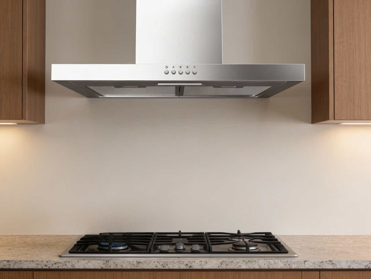 Midea 60 cm T-Shape Rangehood Stainless Steel