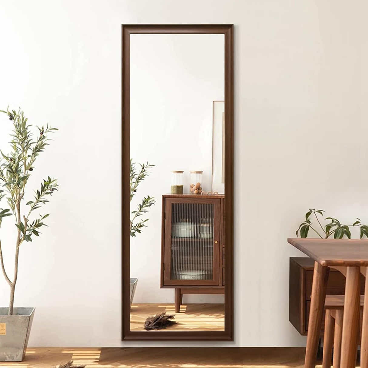 DS BS Full-Length Wood Frame Mirror 160x60cm