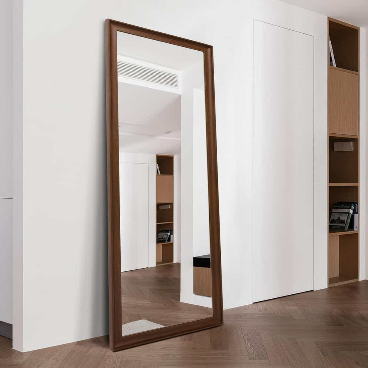 DS BS Full-Length Wood Frame Mirror 160x60cm