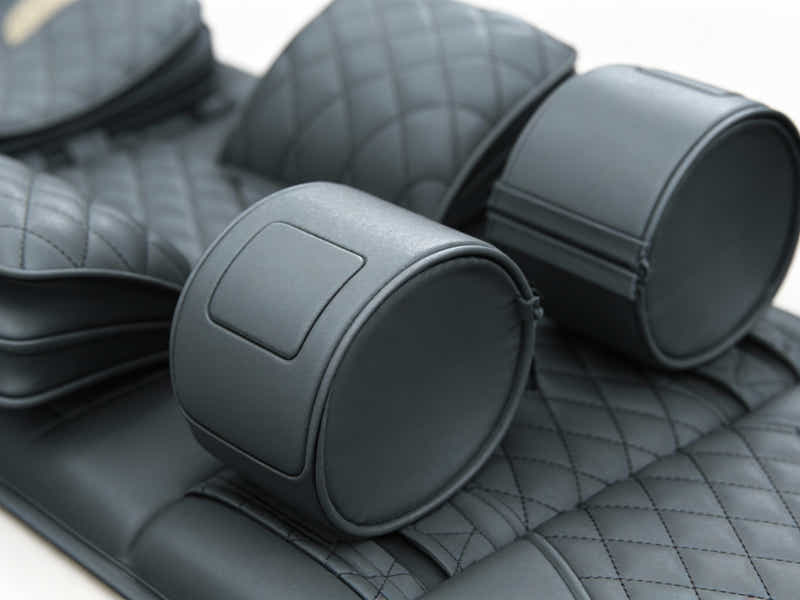 Novello Full Body Massage Mat with Air Press Calf Band - Dark Grey