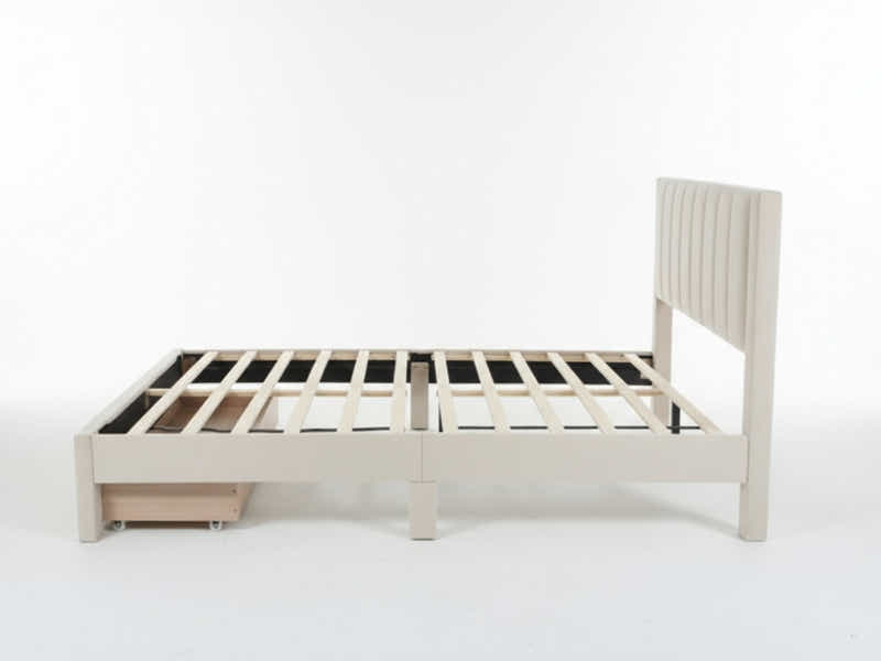 Manolo Bed Frame With Drawer - Queen