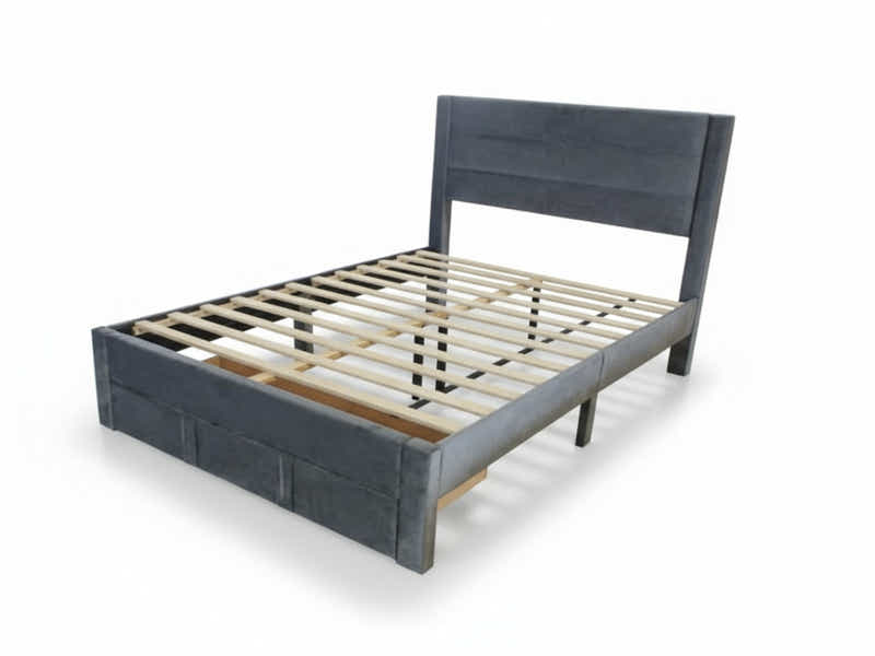 Heloise Bed Frame With Drawer - Double