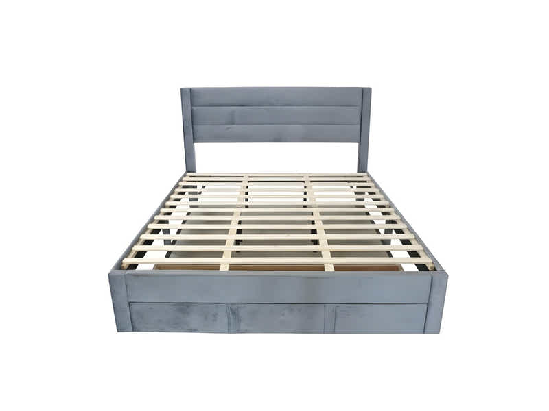 DS Heloise Bed Frame With Drawer - King