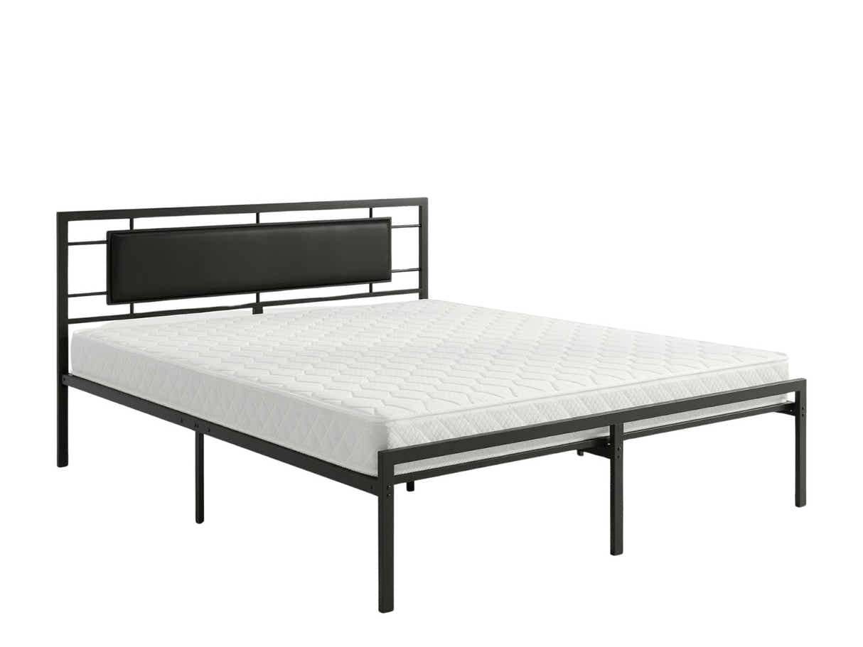Dakota Metal Bed Frame & Bon15 Mattress - Double