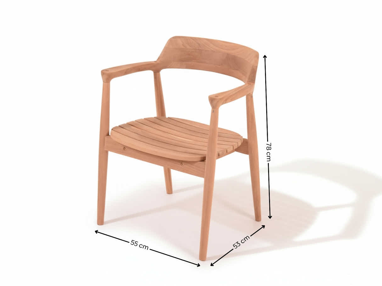 Jepa Teak wood Dining Chair
