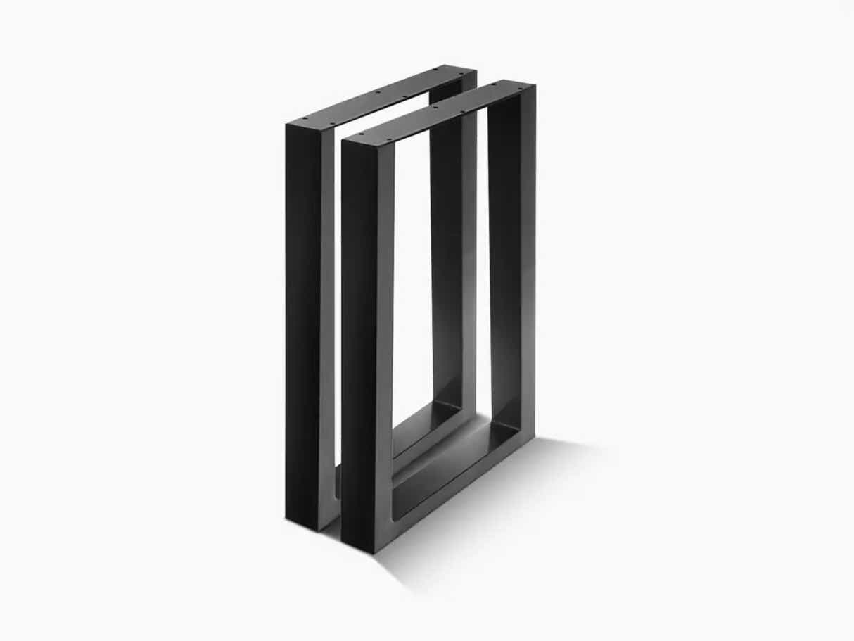 Box Shape Metal Table Legs Large - Set of 2