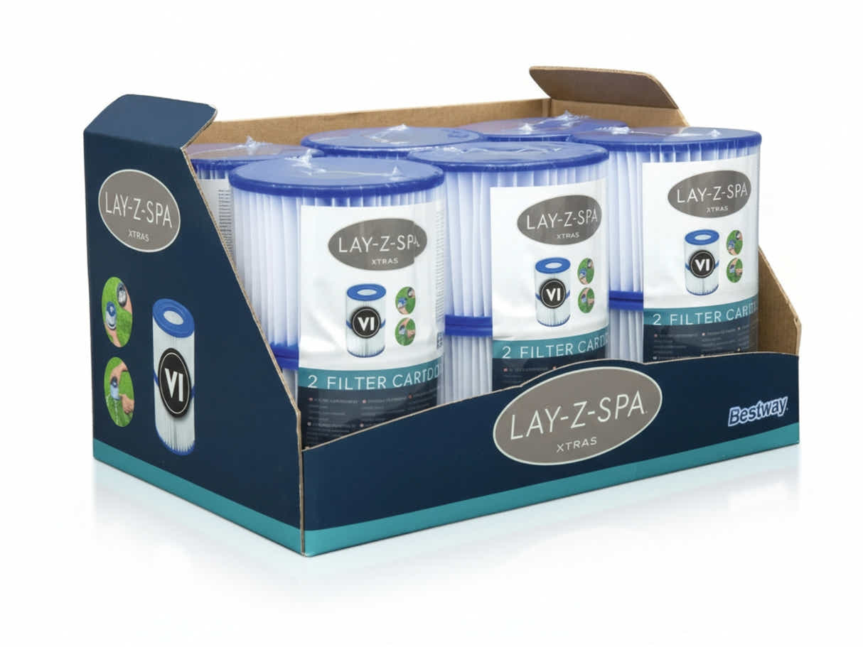 60311 Lay-Z-Spa Filter Cartridge VI x2