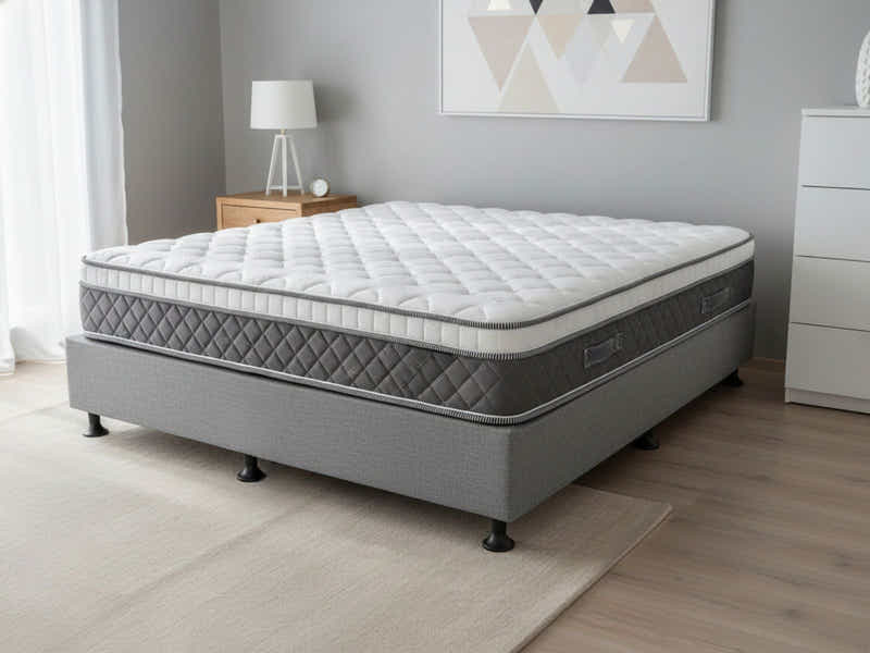 Enkel Bed Base & MEM23 Mattress – Double (Combo)