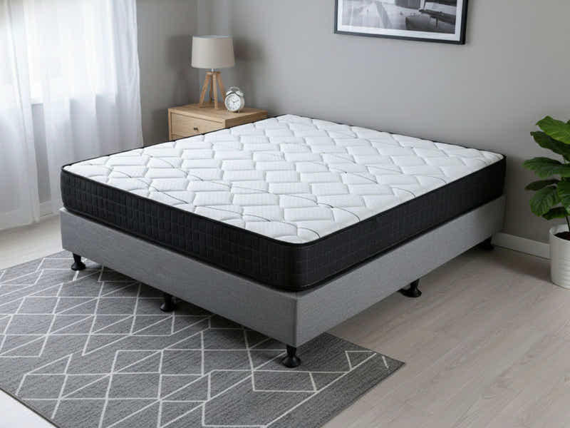 Enkel Bed Base & Xclusive Pocket Spring Mattress X20 Queen (Combo)