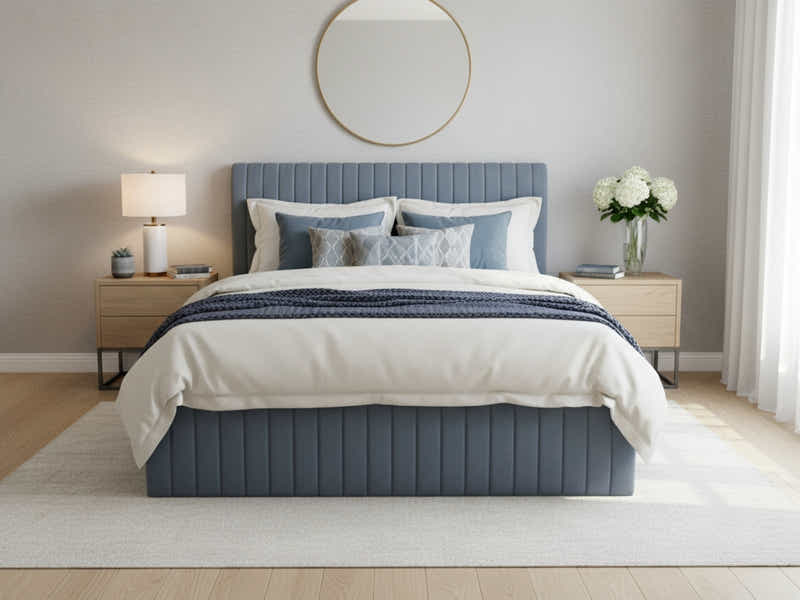 Wairoa Bed Frame with Drawers & Bon21 Mattress - Queen