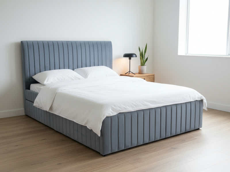 Wairoa Bed Frame with Drawers & Bon21 Mattress - Queen