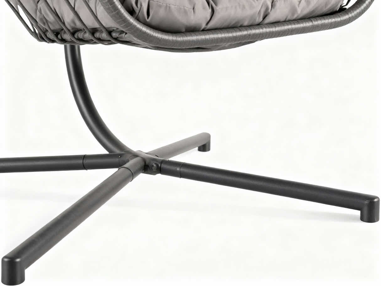DS Pigato Single Swing Egg Chair - Grey
