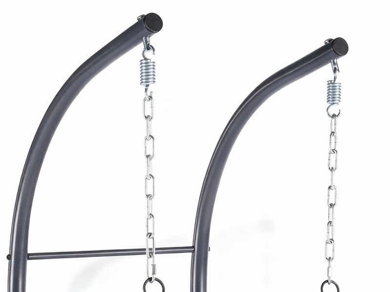 Pigato Double Swing Egg Chair - Grey