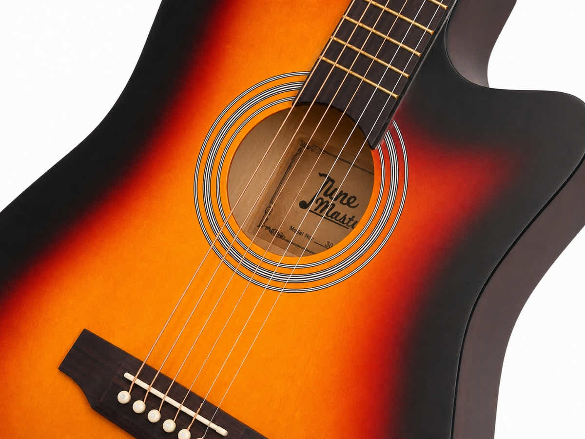 DS 38'' Acoustic Guitar - Orange