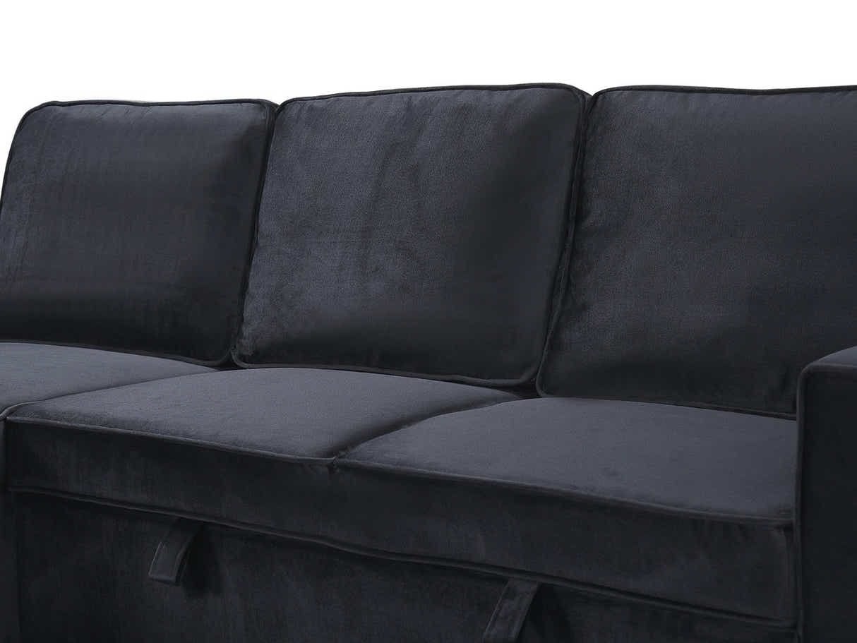 Enkel Pull Out Sofa Bed - Black