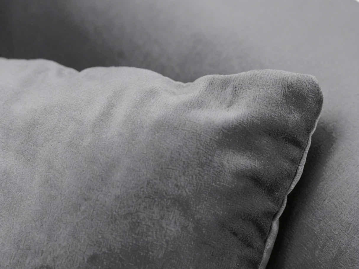 Limpley Velvet Sofa Bed - Grey