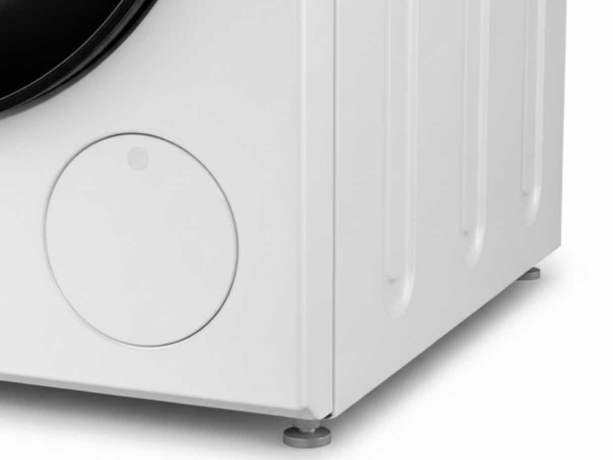 T Midea 9.0KG Steam Wash Front Load Washing Machine With Wi-Fi - White Color