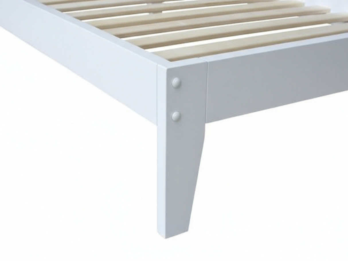 DS Sovo Bed Frame White - Single