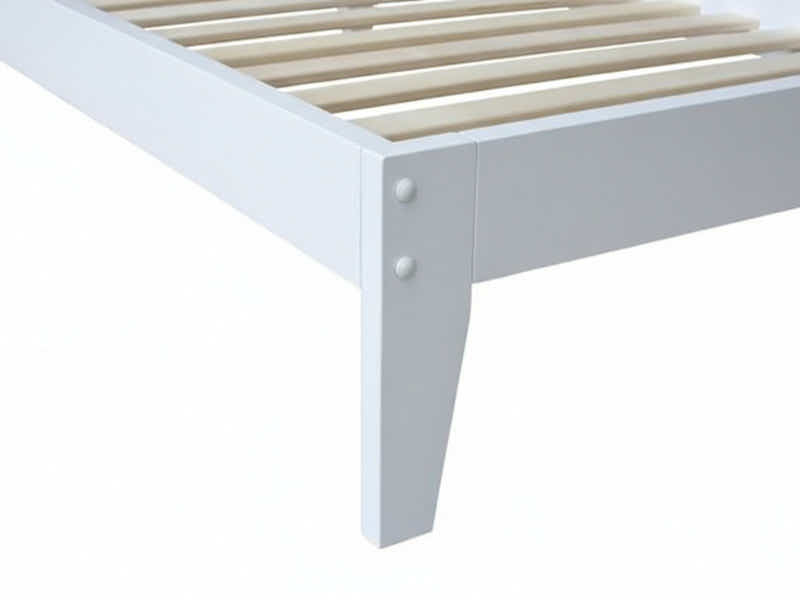 Sovo Bed Frame White - Single