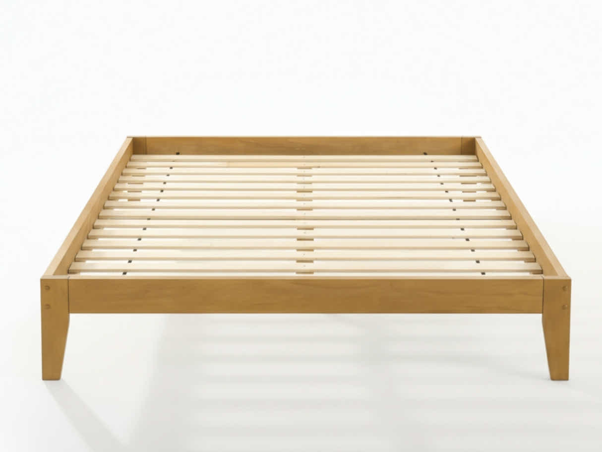 Sovo Bed Frame Oak– King & MEM 23 cm Mattress - King