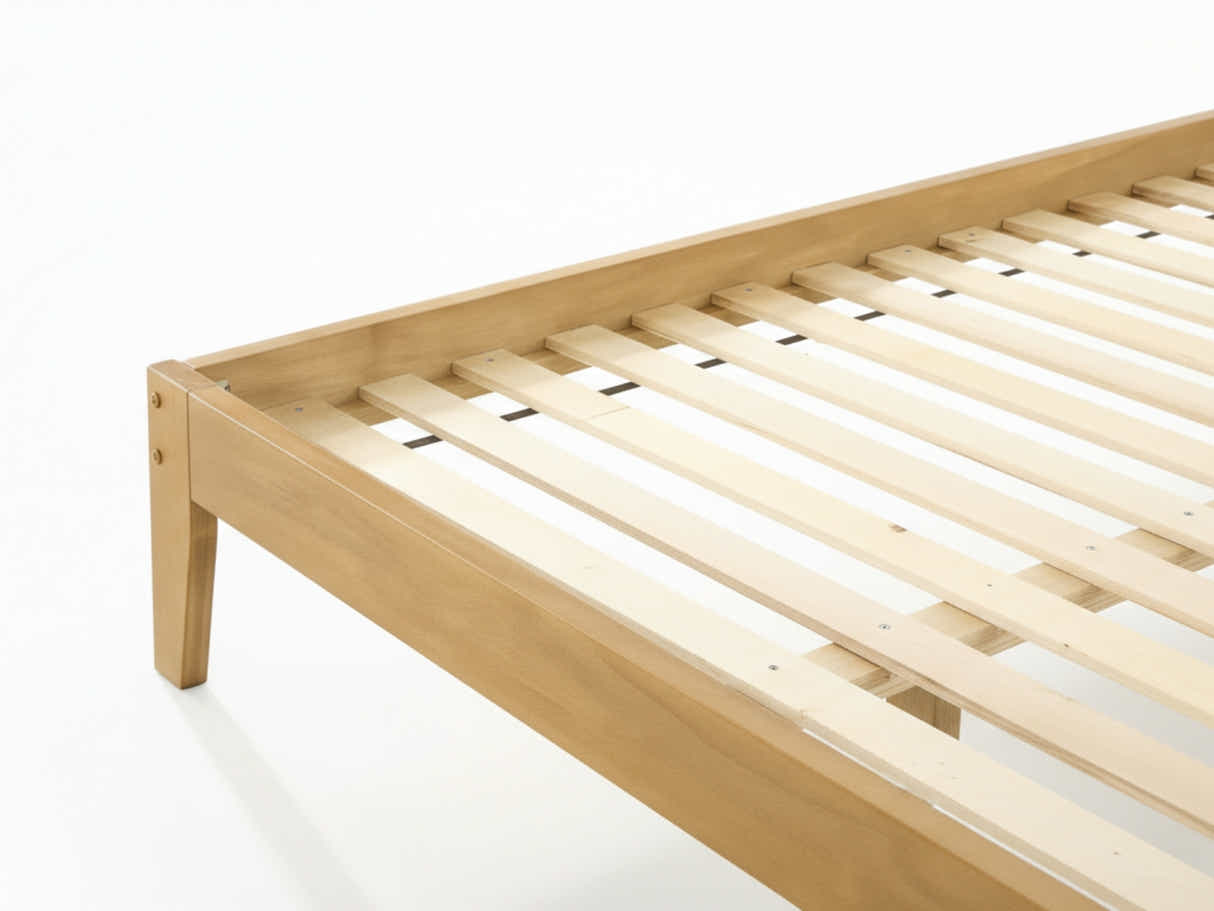 Sovo Bed Frame Oak– King & MEM 23 cm Mattress - King