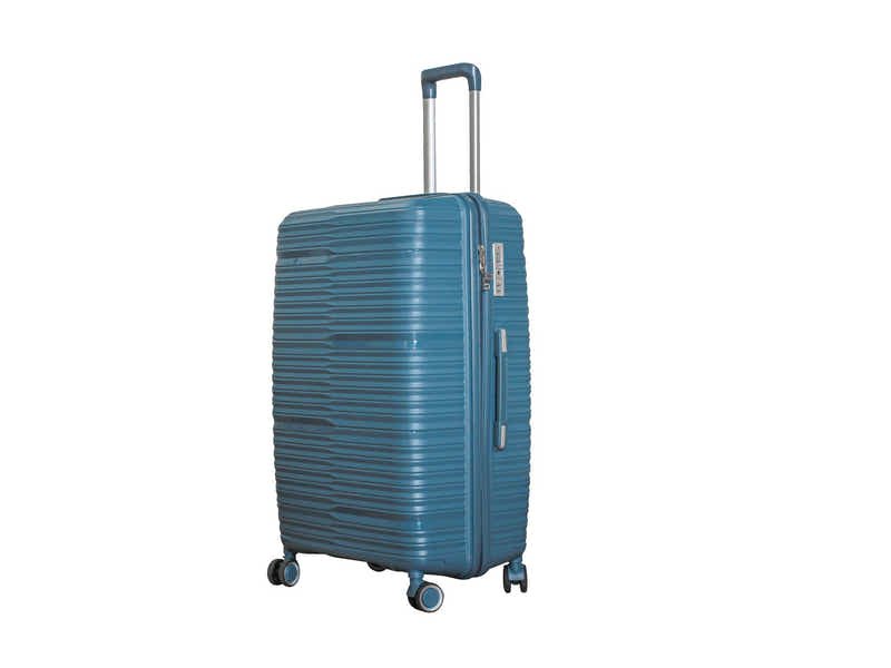 3-piece PP Luggage Set - Ice Blue
