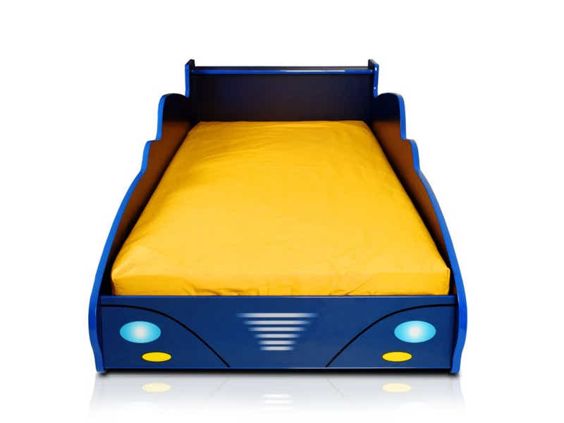 Supreme F1 Race Car Bed Frame Blue - Single