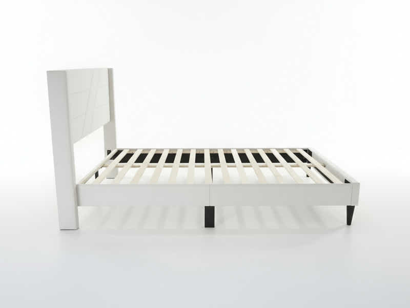 DS Galenia Bed Frame Beige - Double